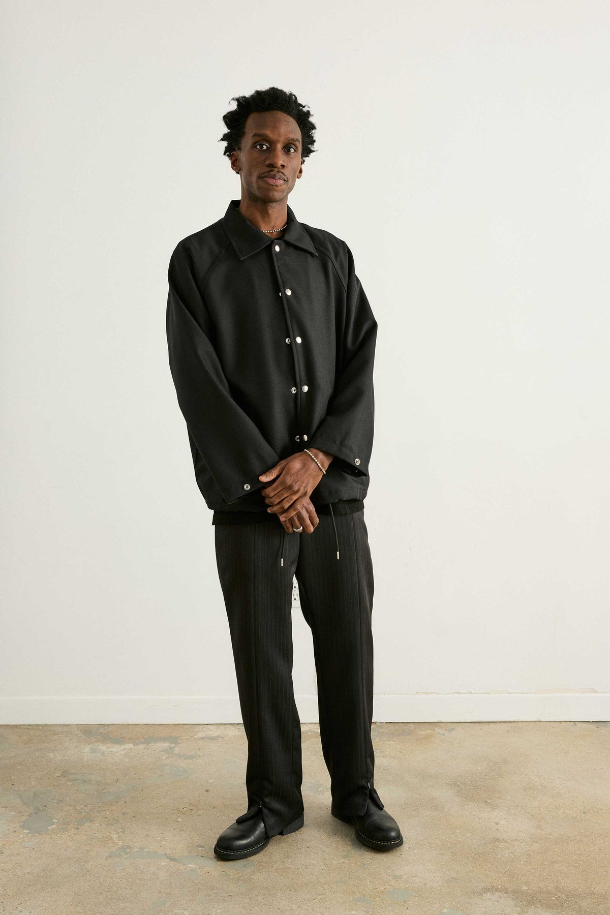 Goodfight Coaches Jacket Black