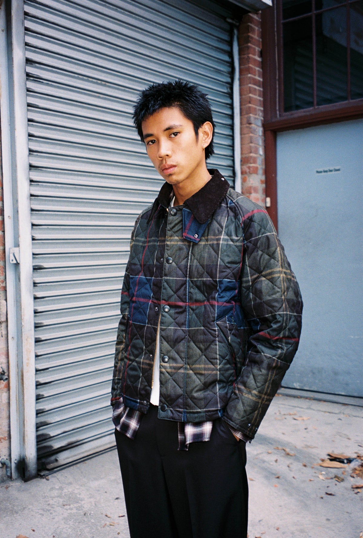 Goodfight for Barbour Tartan Transport Quilted