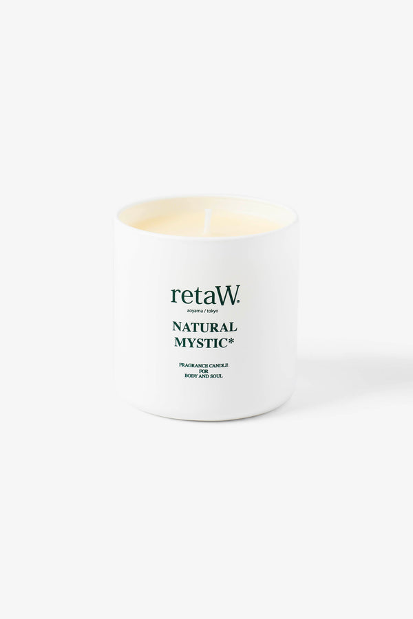 retaW Fragrance Candle NATURAL MYSTIC* WHITE