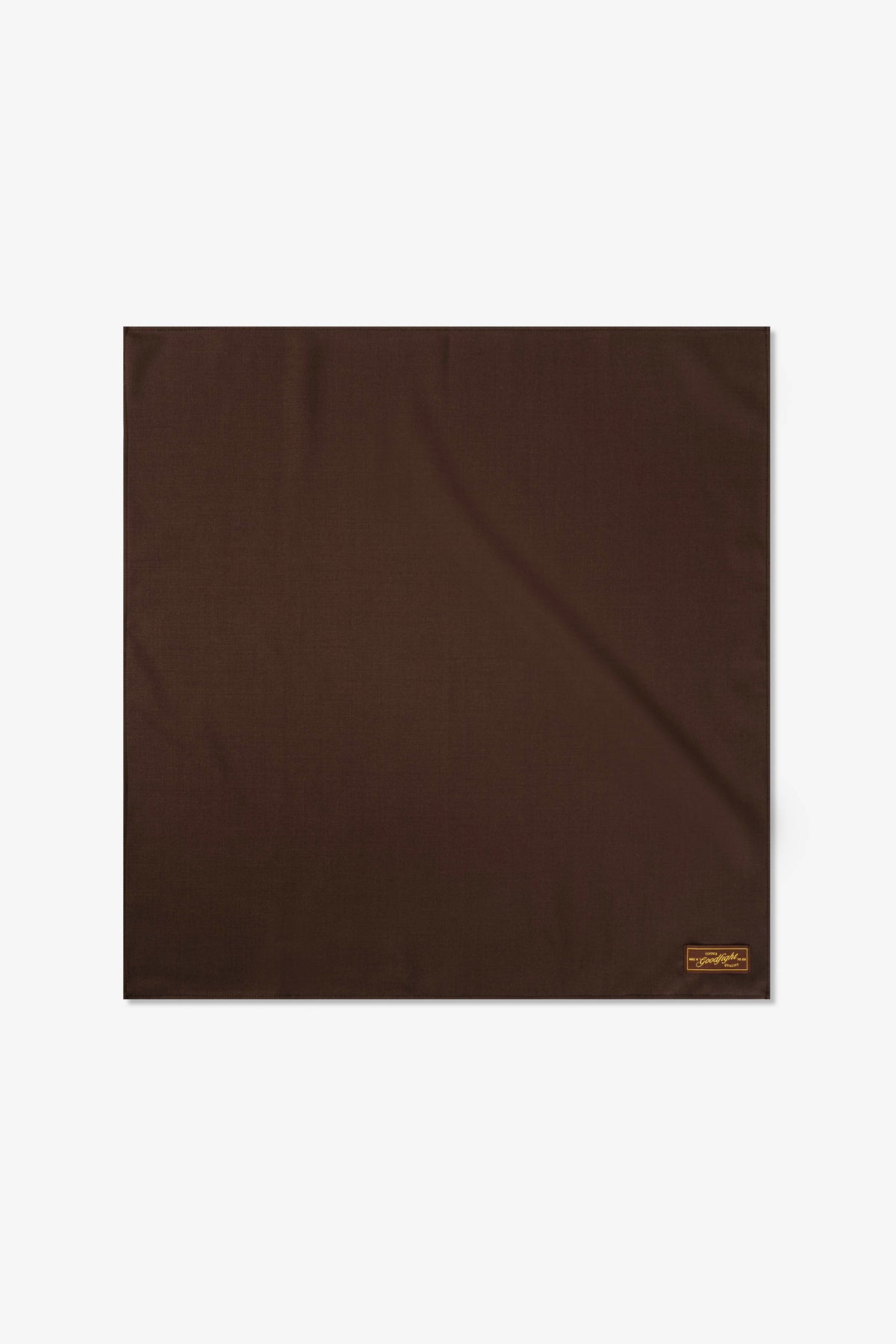 Goodfight Classic Bandana Brown Wool