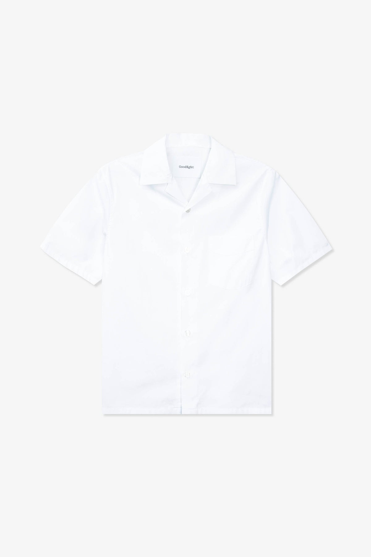 Goodfight Robinson Camp Collar Shirt White