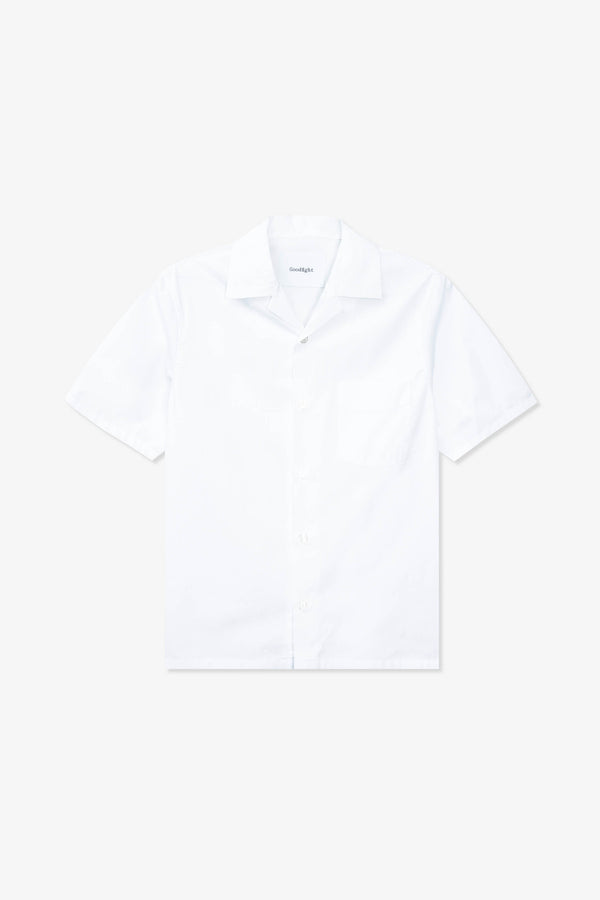 Robinson Camp Collar Shirt White