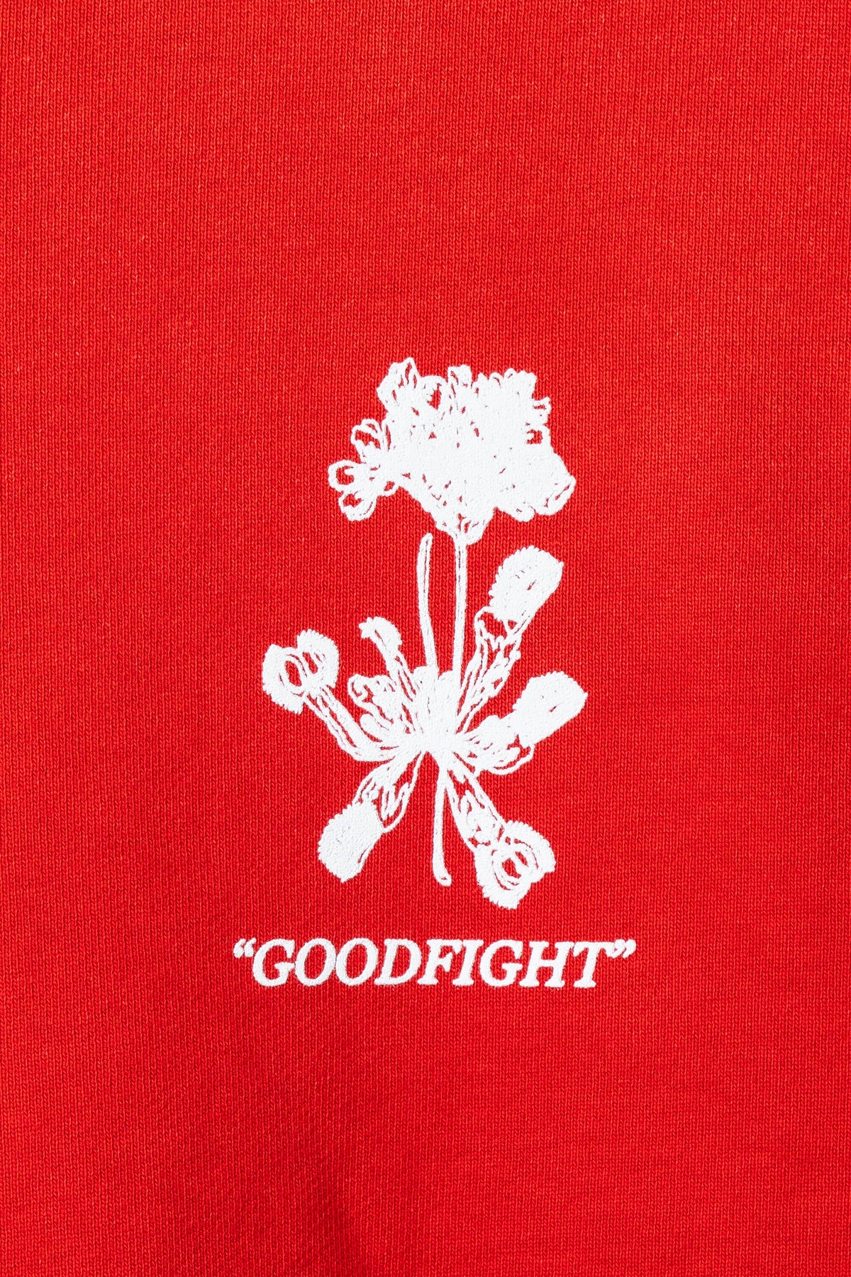 Goodfight Venus Logo Happy Hour Hooded Sweatshirt Red