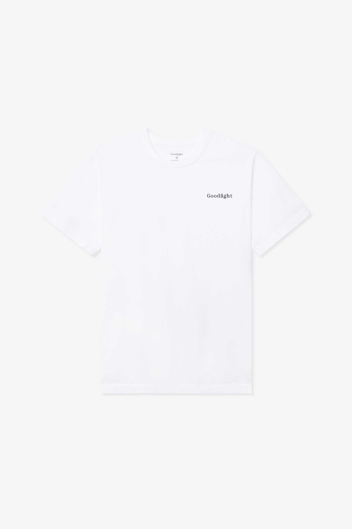 Goodfight Classic Logo House Tee White