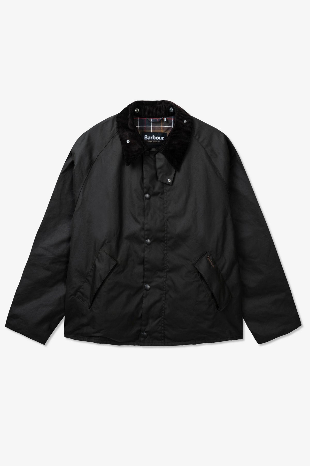 Barbour OS Transport Wax Jacket Olive
