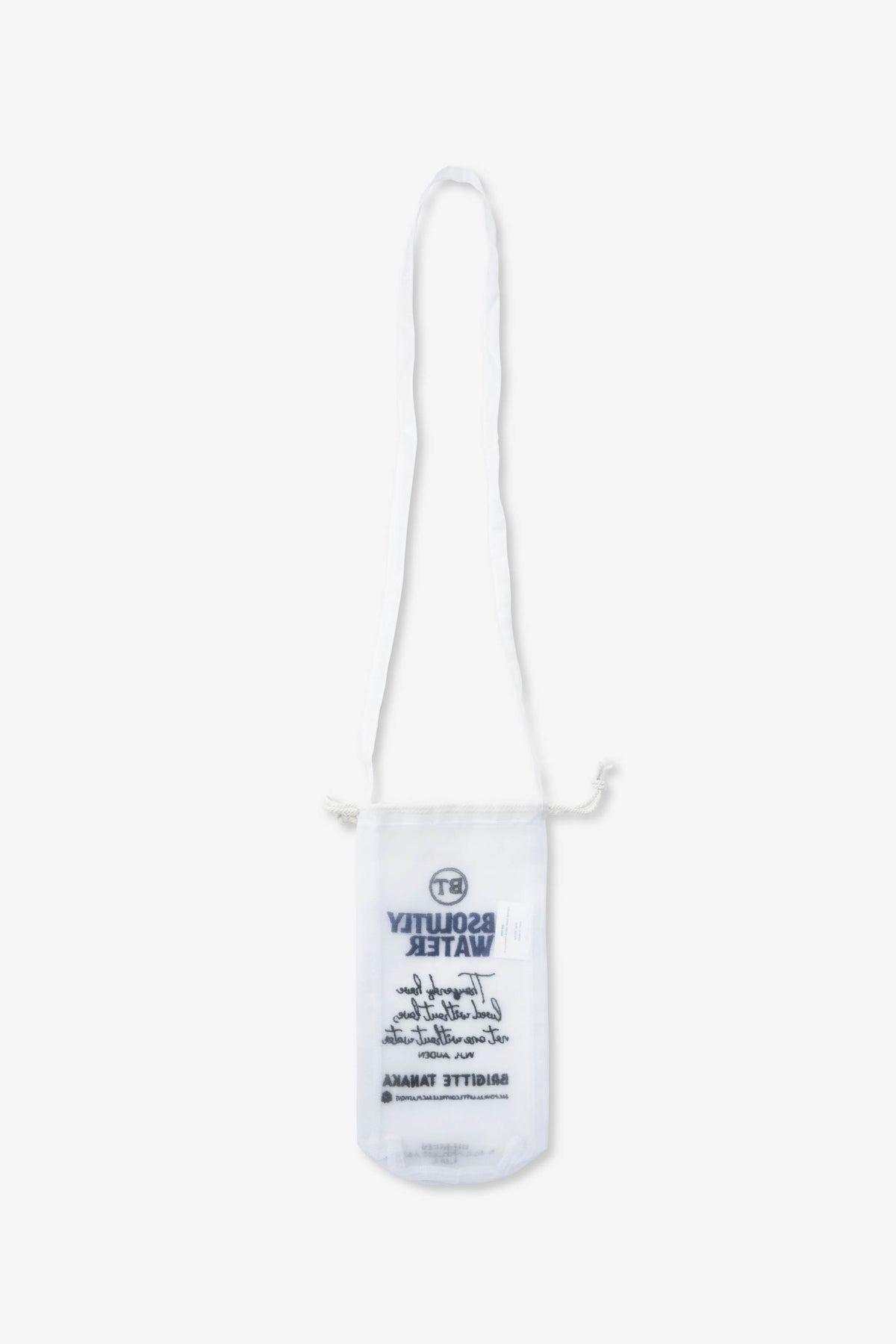 Brigitte Tanaka "Absolutly Water" Water Bottle Bag Large