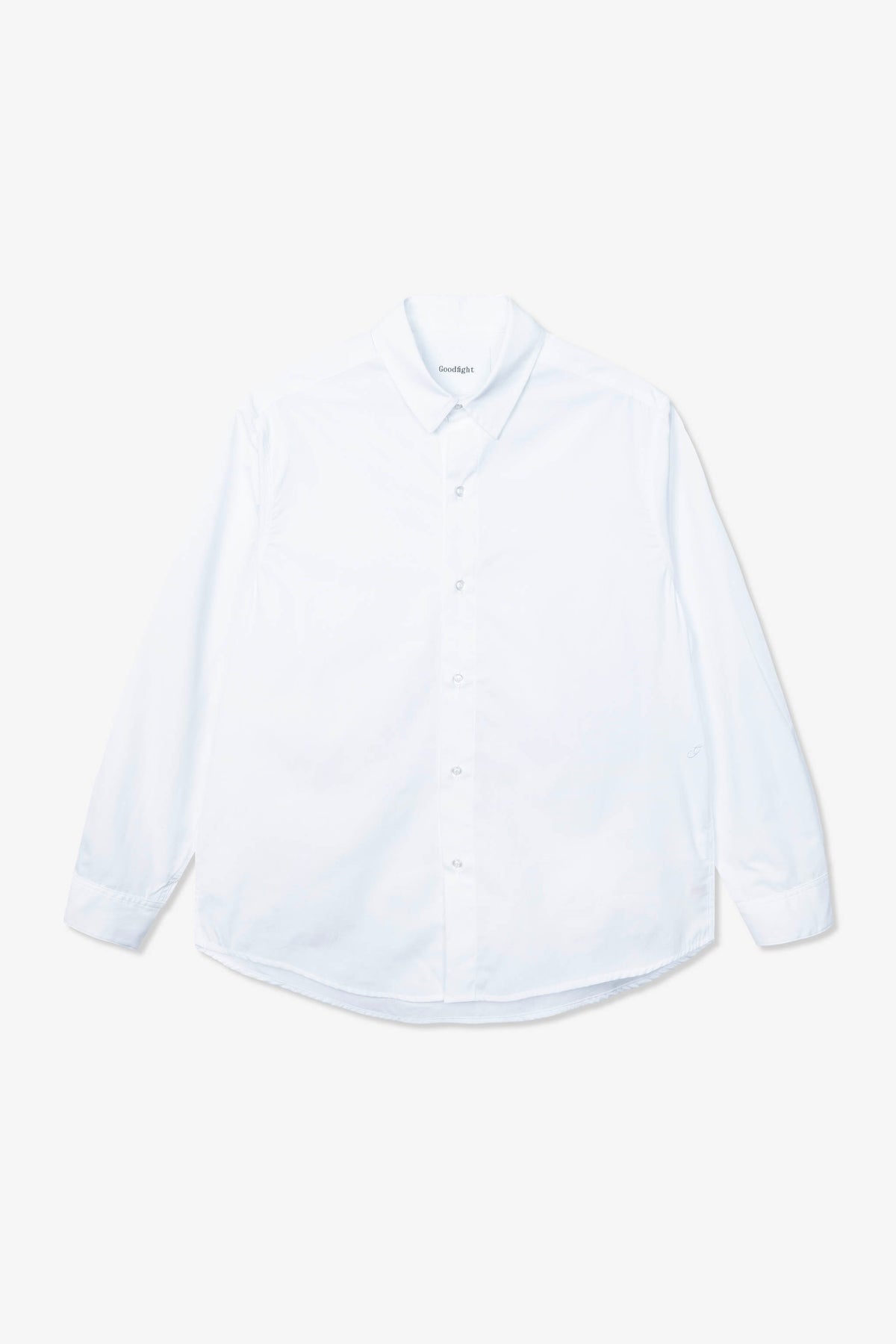 Goodfight City Shirt Italian Broadcloth White