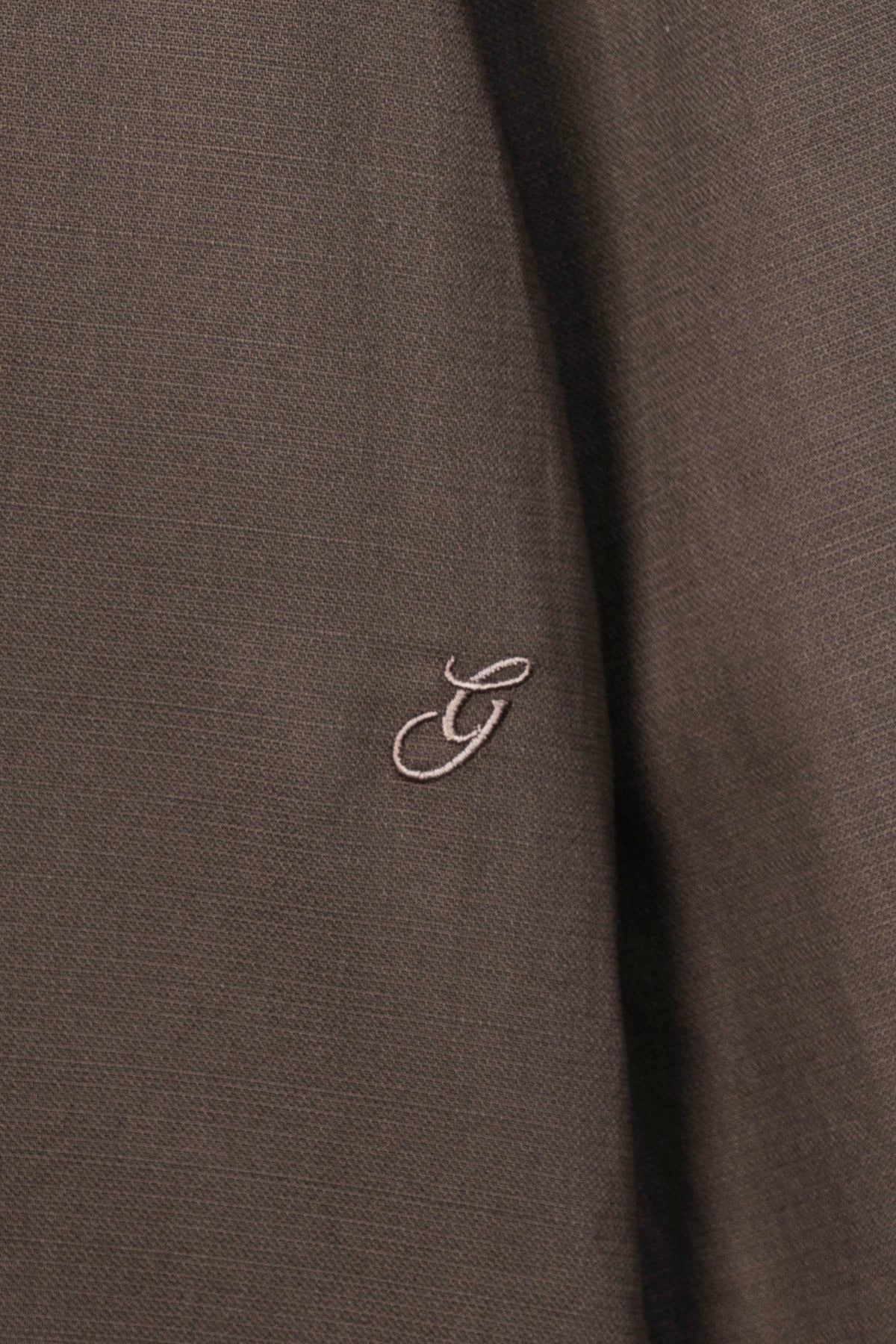 Goodfight City Shirt Italian Broadcloth Taupe Brown