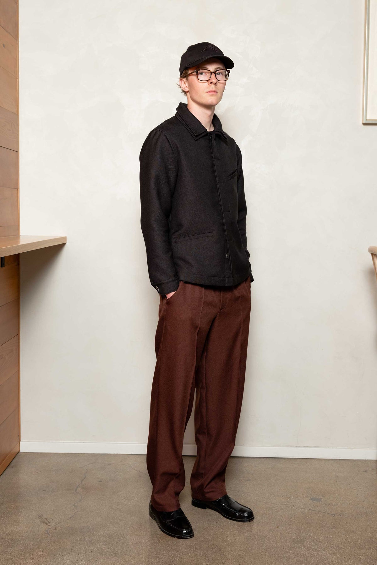 Goodfight x Kato Campus Jacket Black