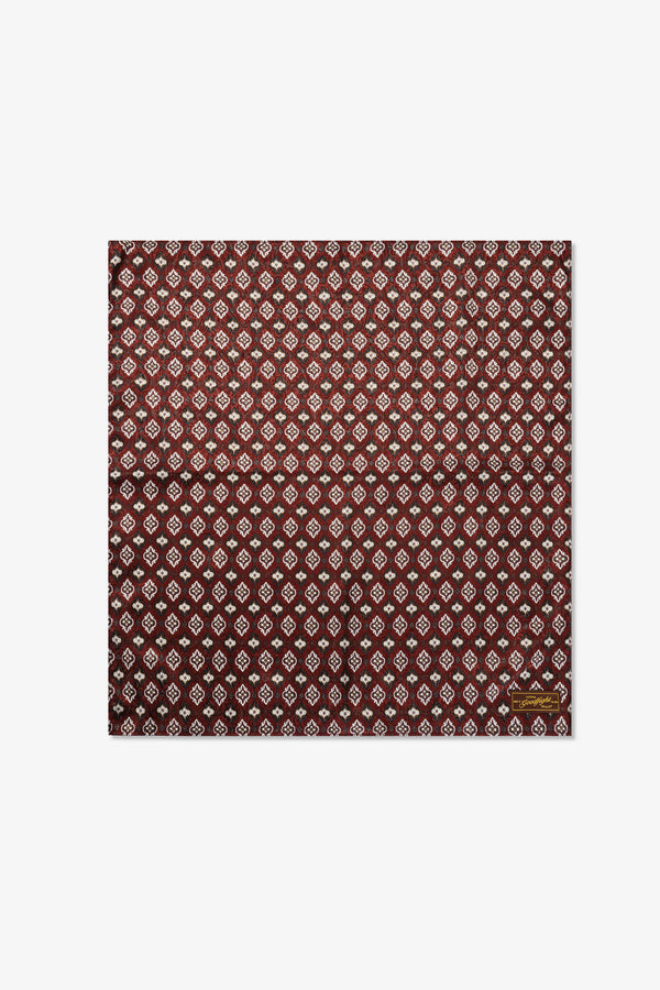 Classic Bandana Brown Fleur