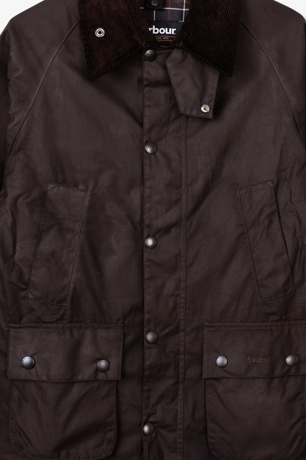 Goodfight for Barbour Classic Bedale® Waxed Jacket Olive