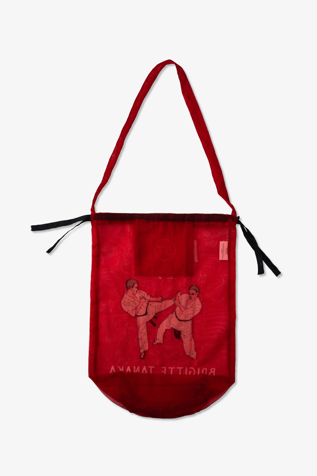 Brigitte Tanaka 'Sac Jo Karate" Organza Bag