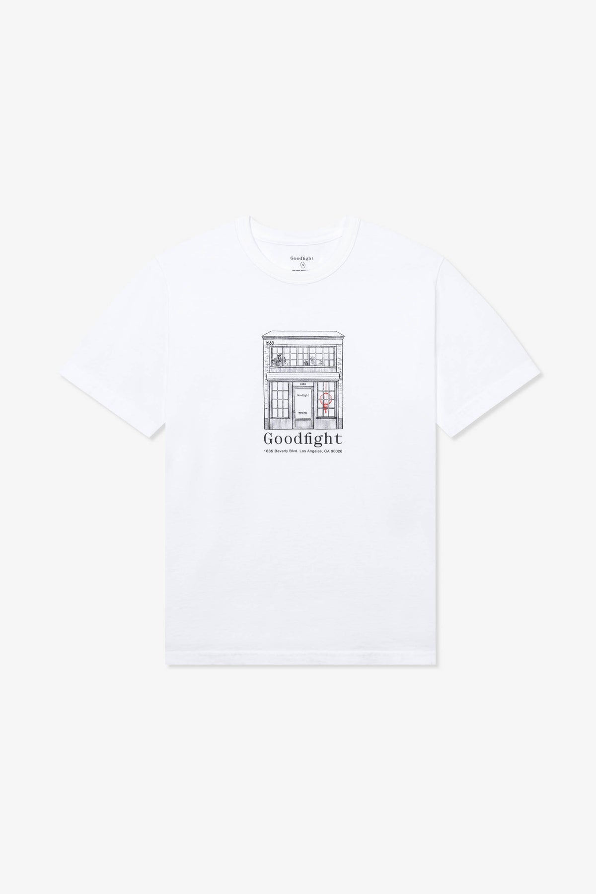 Goodfight Lunar Shop Tee White