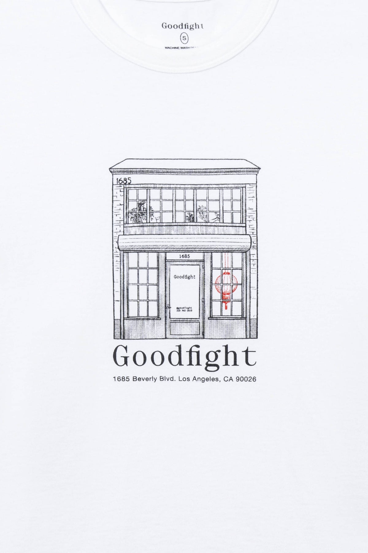 Goodfight Lunar Shop Tee White