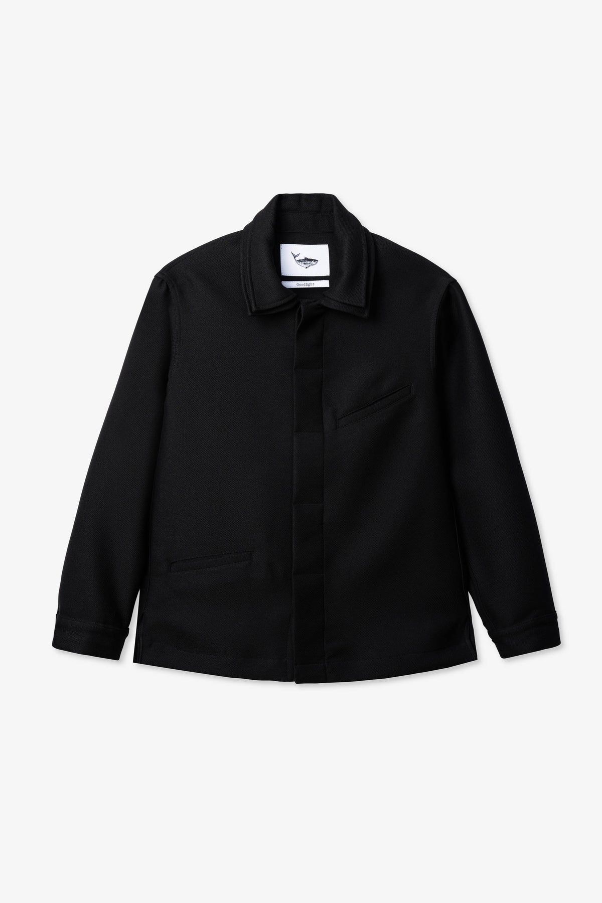 Goodfight x Kato Campus Jacket Black