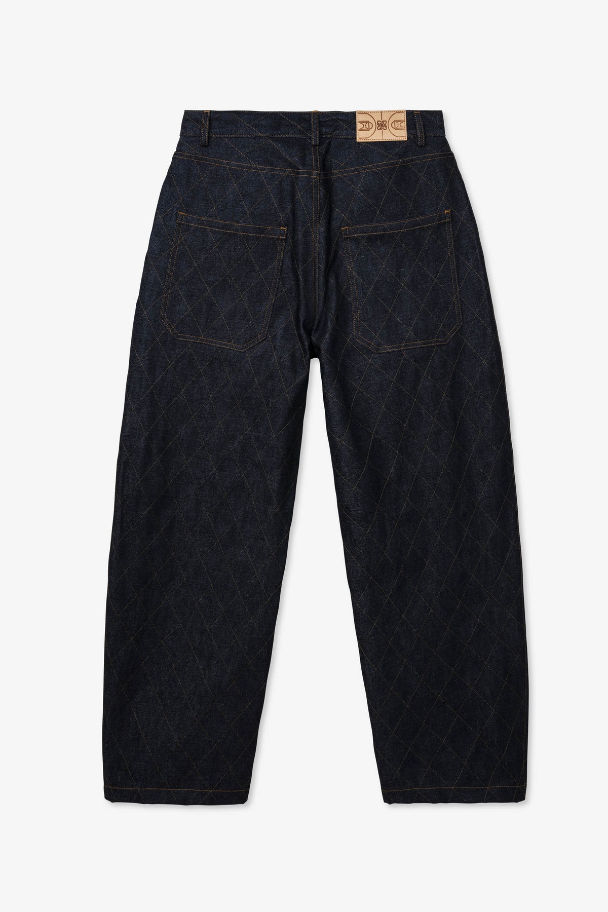 Goodfight Florider Denim Pant Diamond Stitch Indigo
