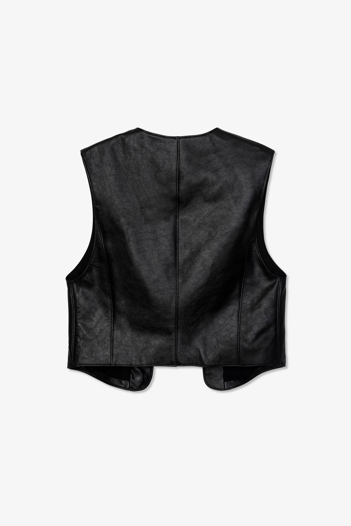 Goodfight Saddle Vest Leather Black