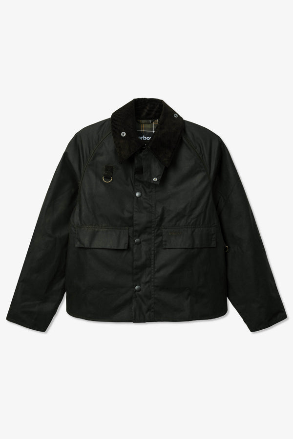 Barbour Spey Wax Jacket Black