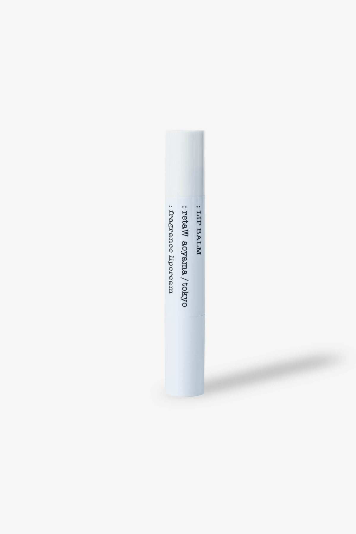 retaW Lip Balm fragment design (w) white