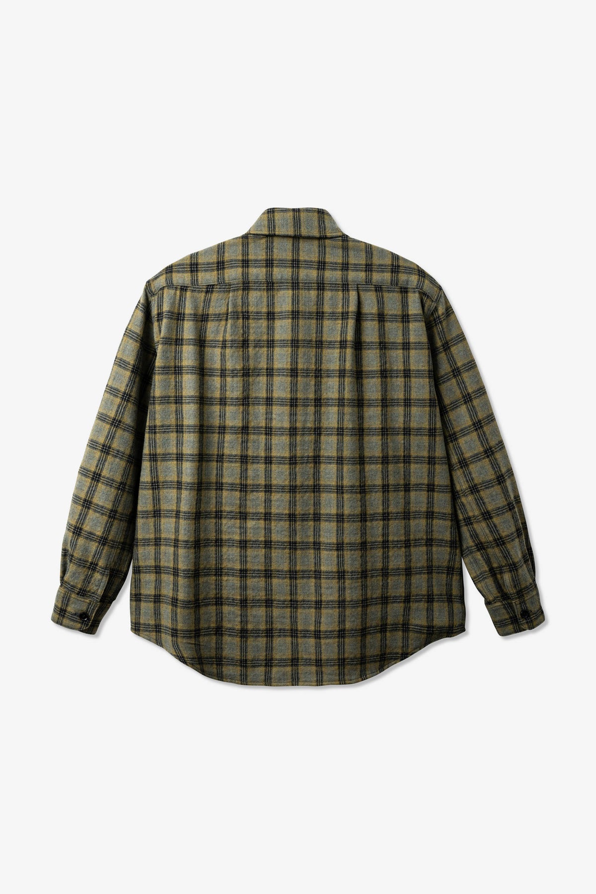 Goodfight City Shirt Knit Wool Yellow Charcoal