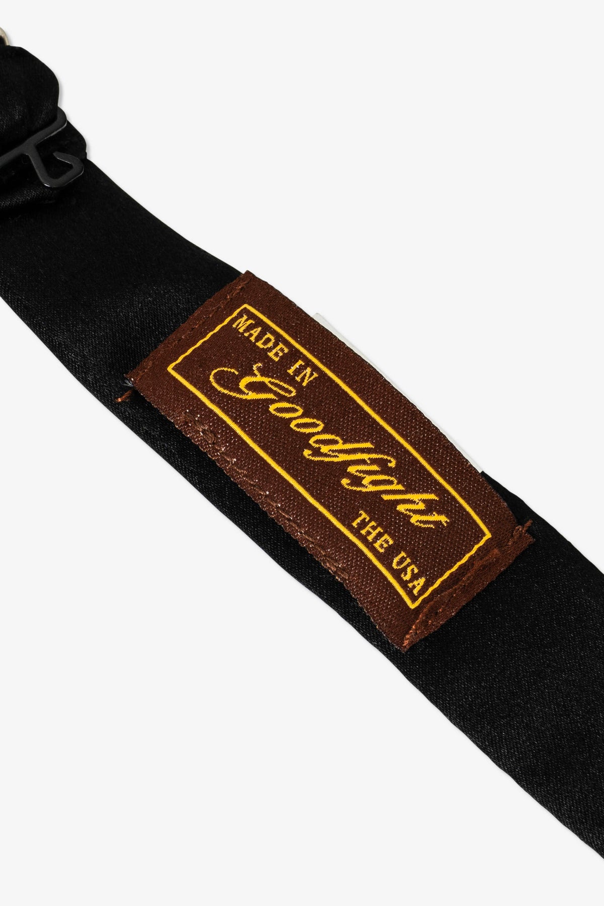 Goodfight Catalina Bow Tie Black Silk