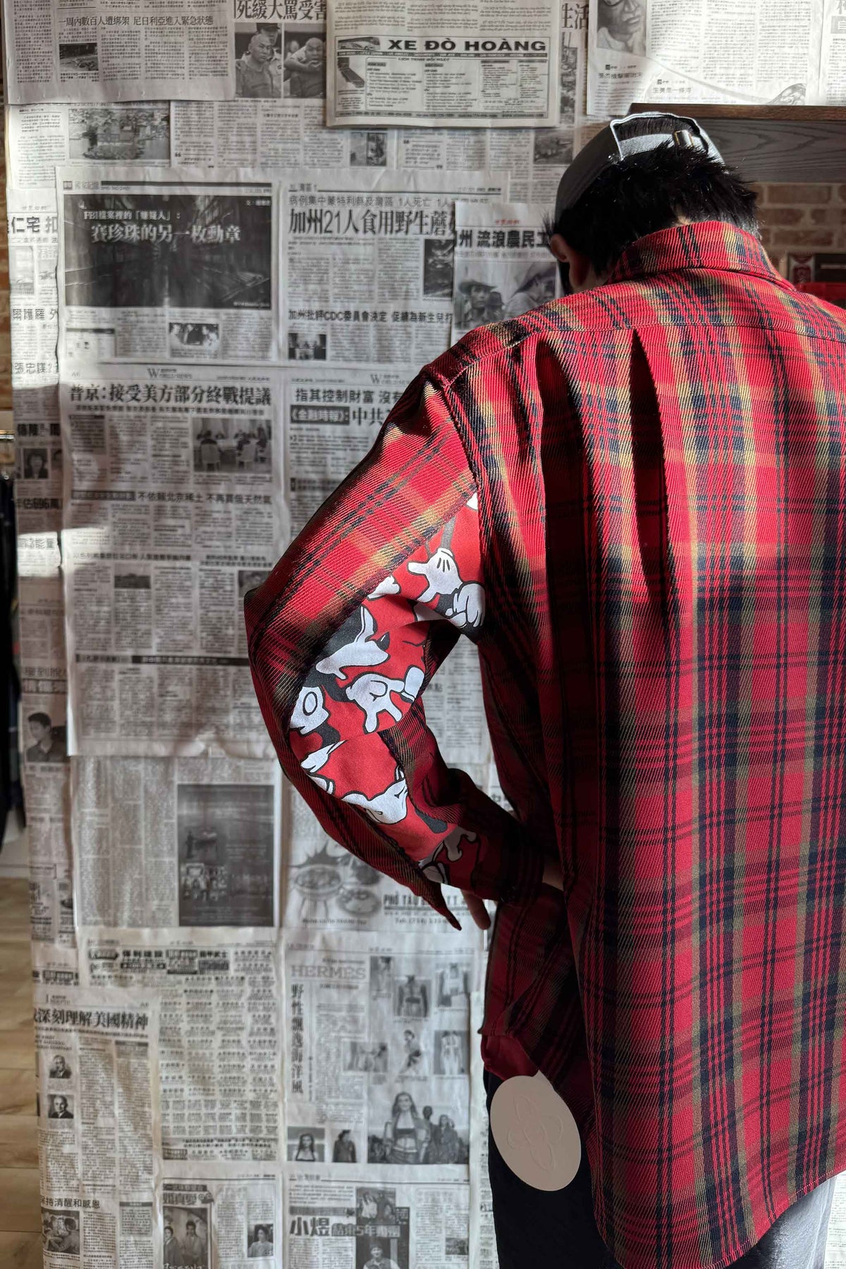 Gold Label Wonderland Re-Work Shirt Italian Wool