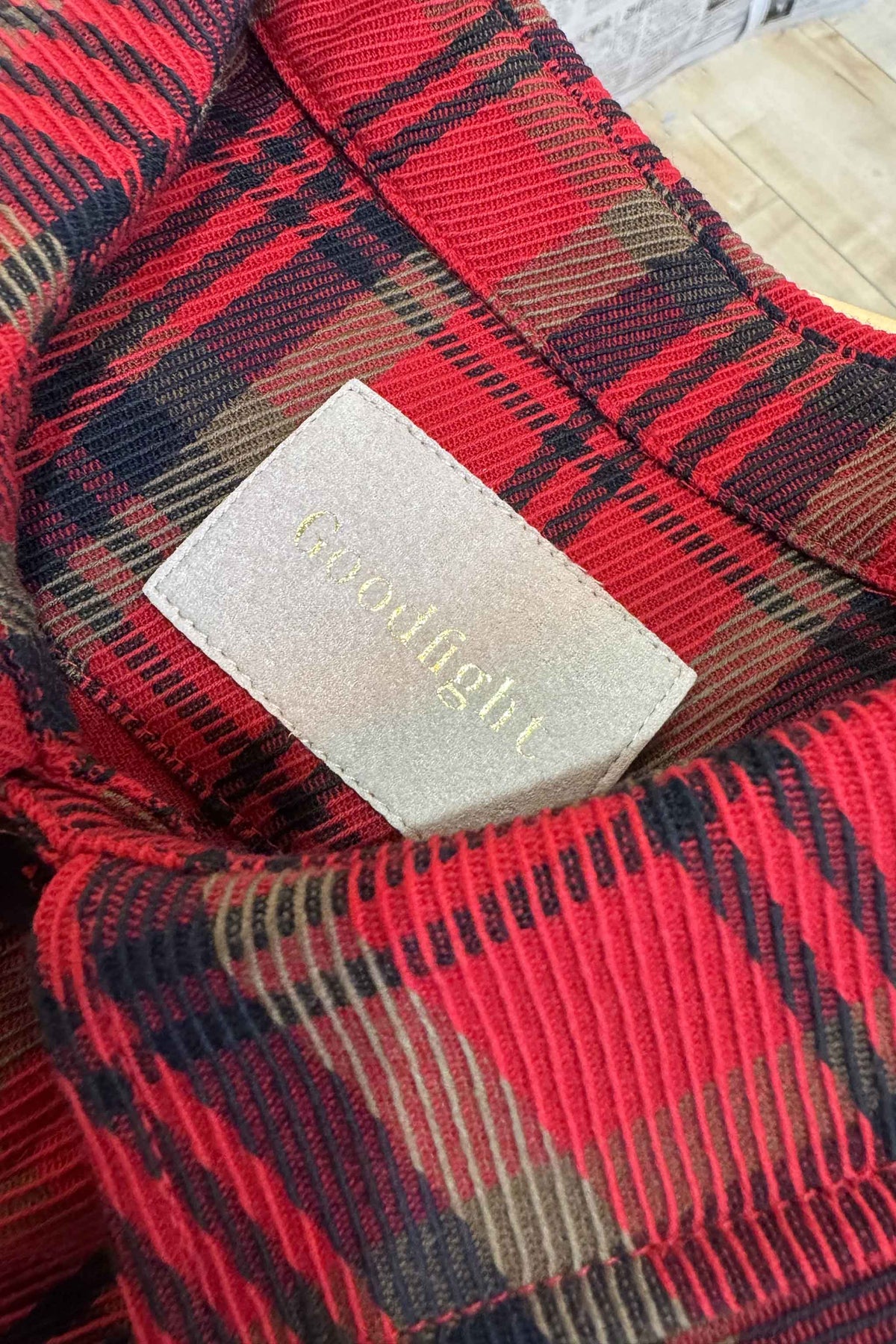 Gold Label Wonderland Re-Work Shirt Italian Wool