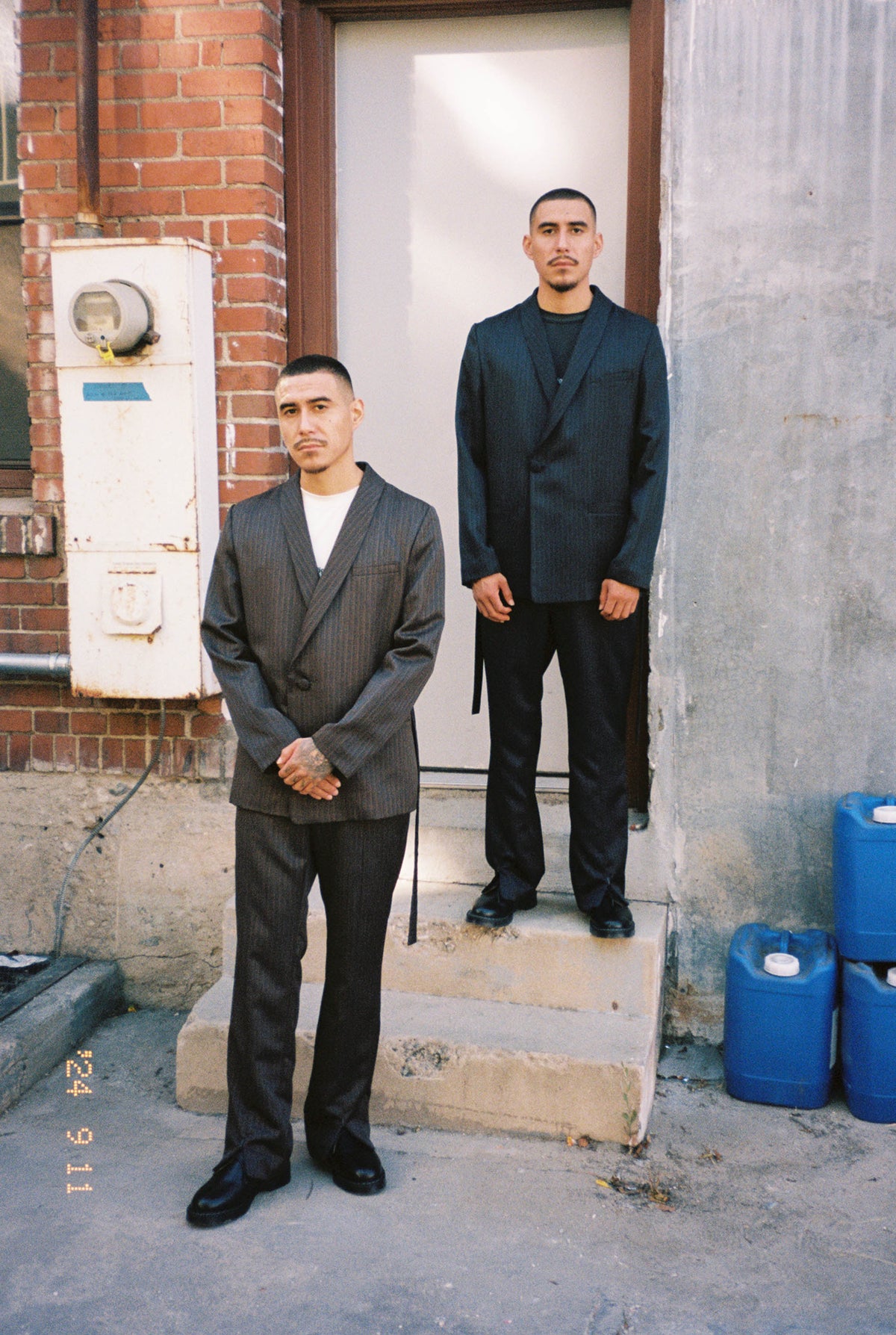 Goodfight x A&P Artifact Unstructured Blazer Brown