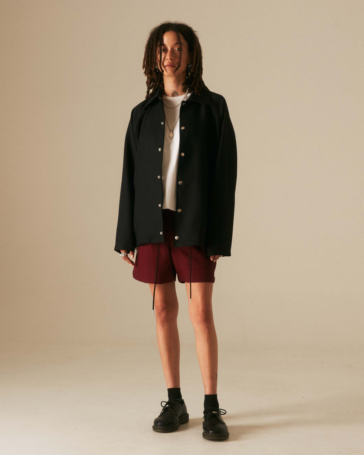 Goodfight Coaches Jacket Black