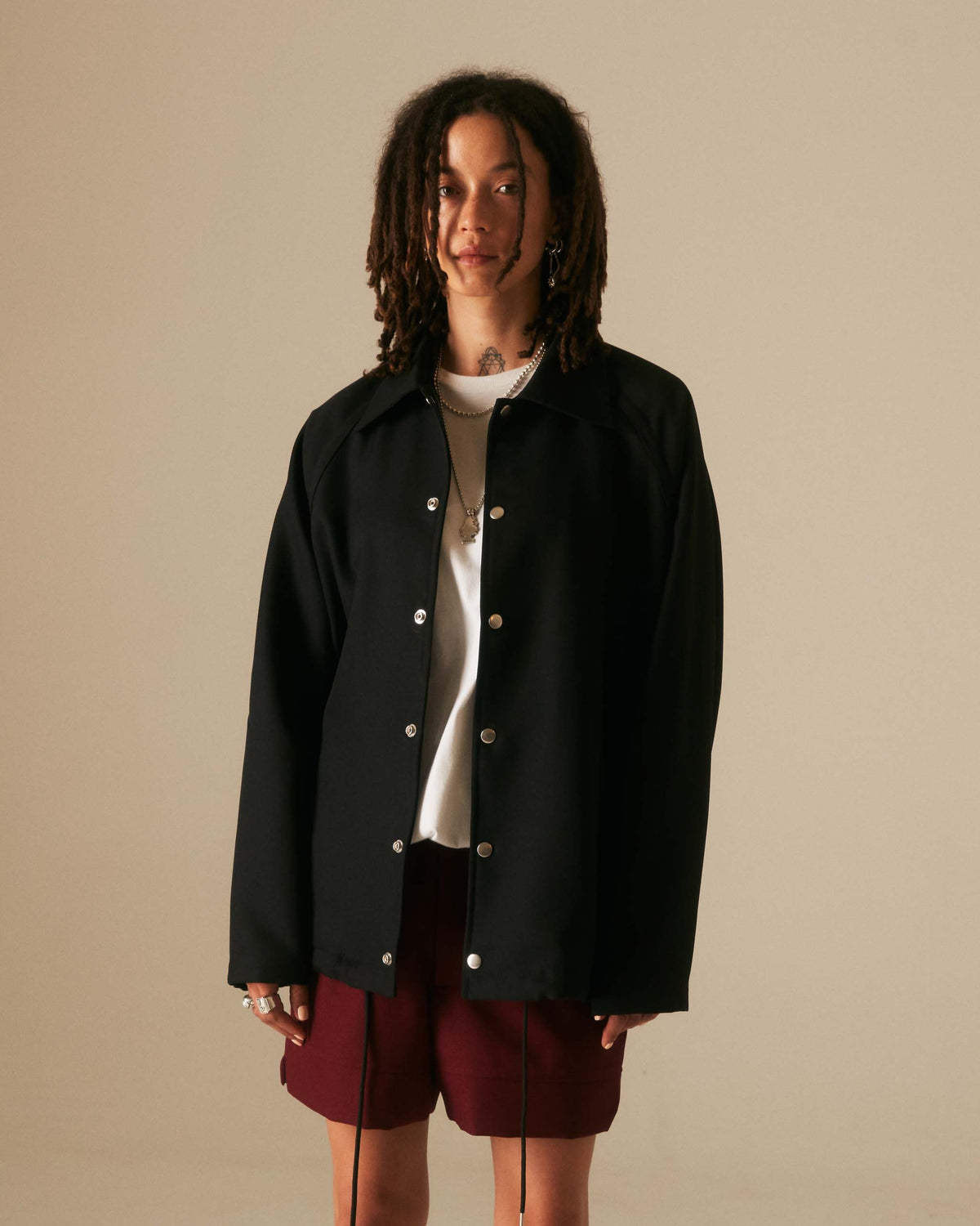 Goodfight Coaches Jacket Black