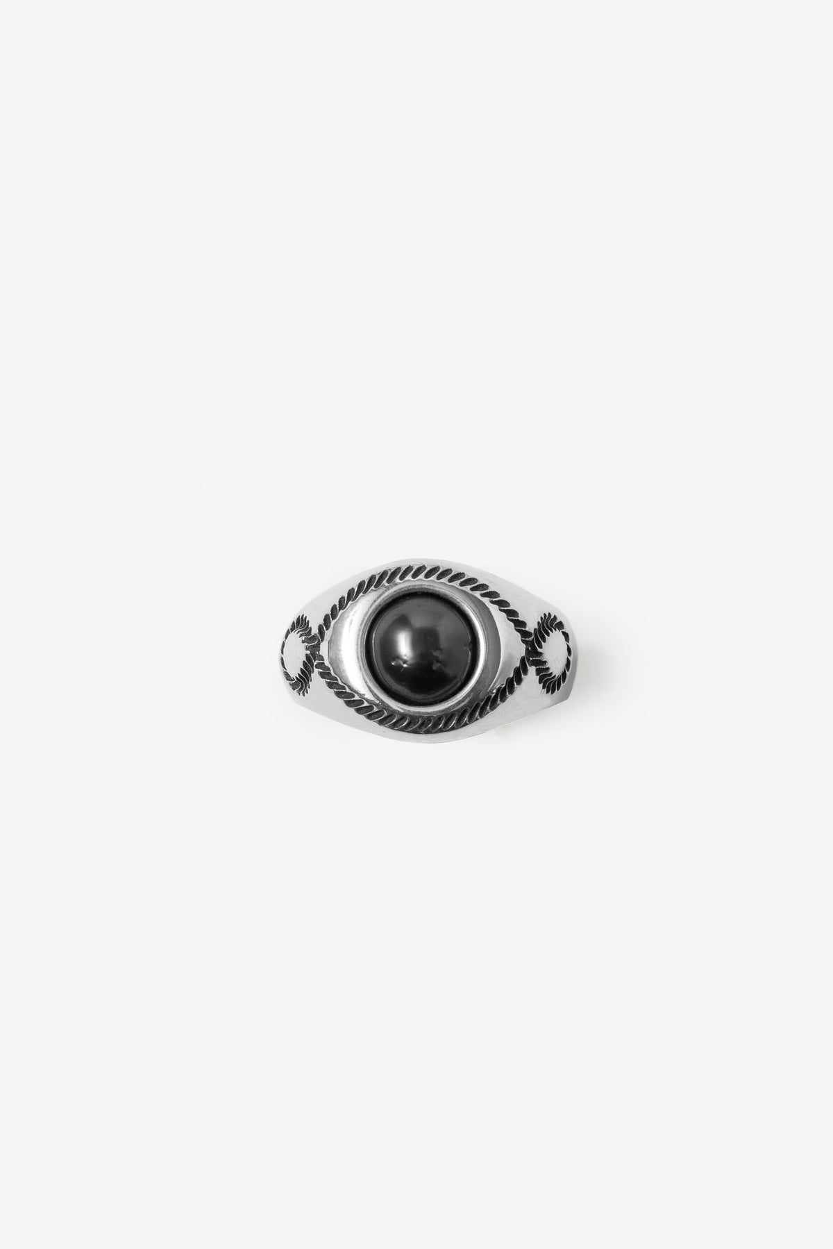 Good Art Hlywd for Goodfight Rock'n'Roller Black Pearl Signet Ring