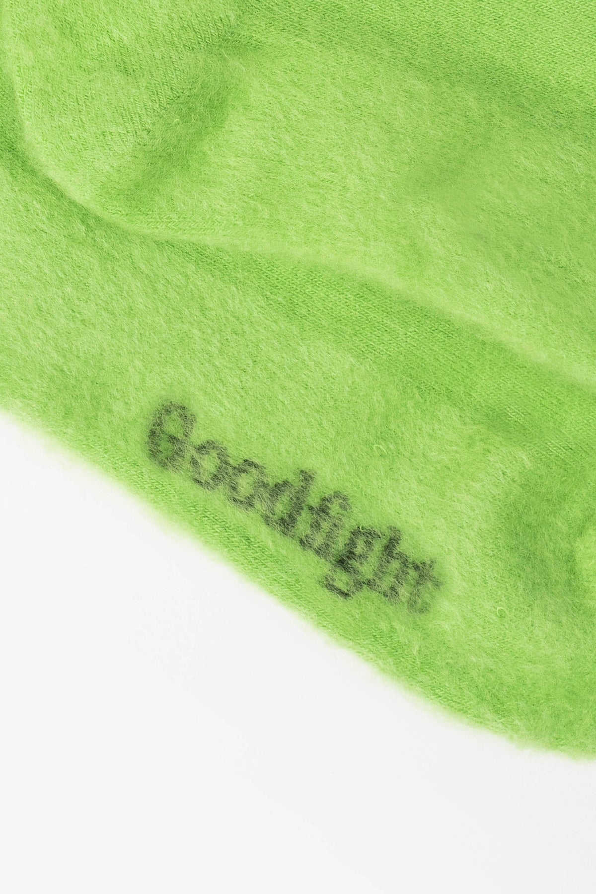 Goodfight Fuzzy Wool Blend Socks Green