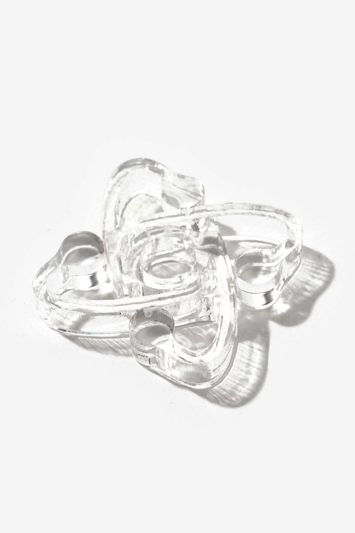 Goodfight Atom Logo 45 Record Adapter Clear