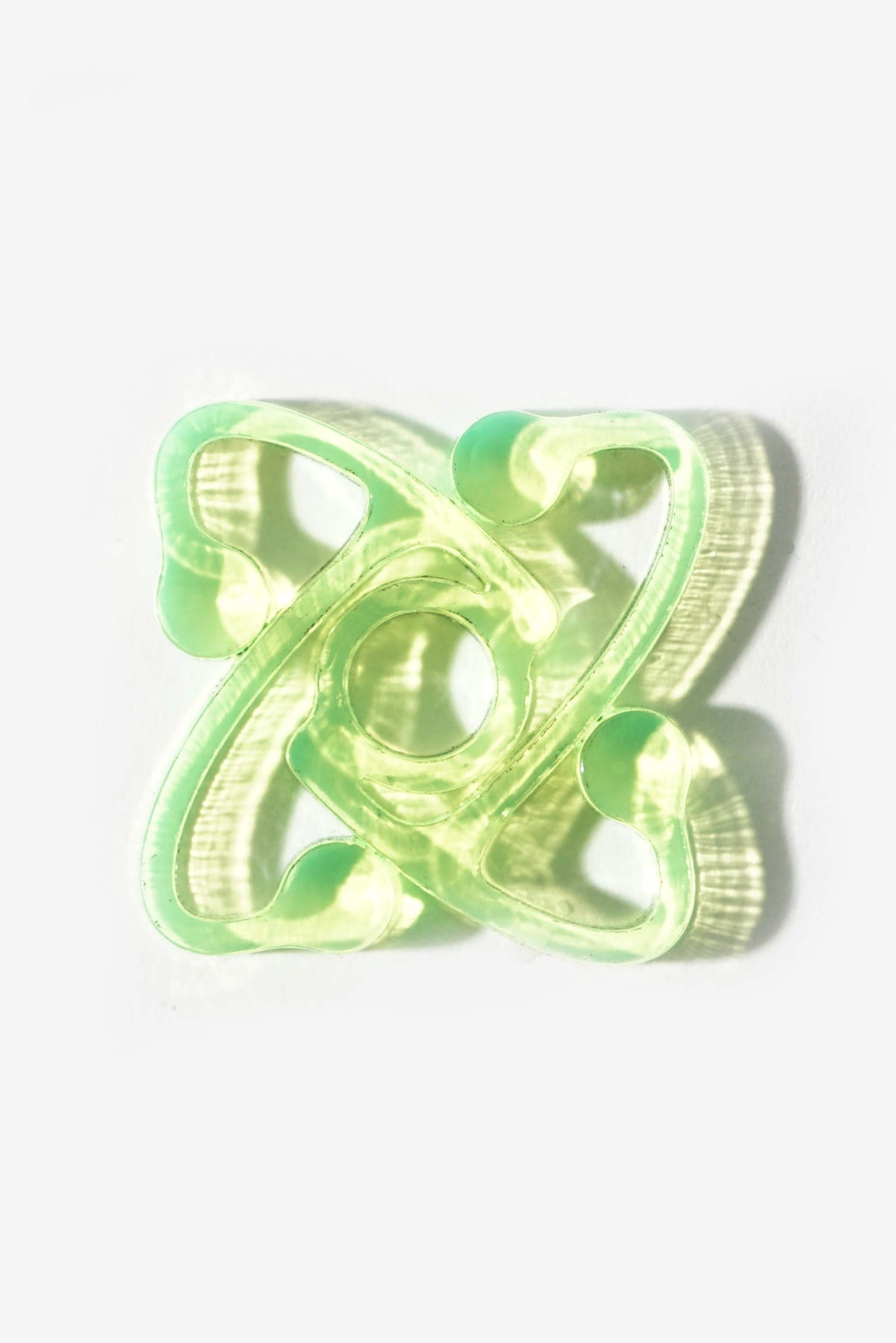 Goodfight Atom Logo 45 Record Adapter Yellow