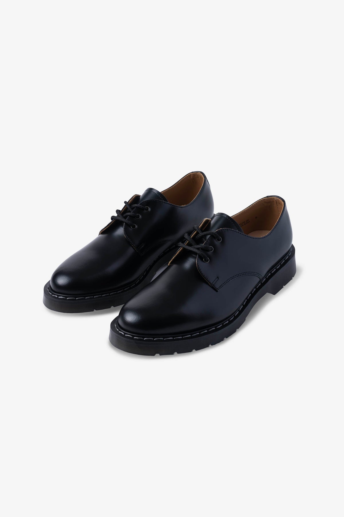 Solovair Gibson Hi-Shine Black