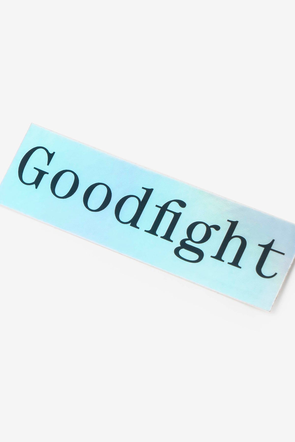 Goodfight Core Logo Phone Case Bumper Sticker Holographic