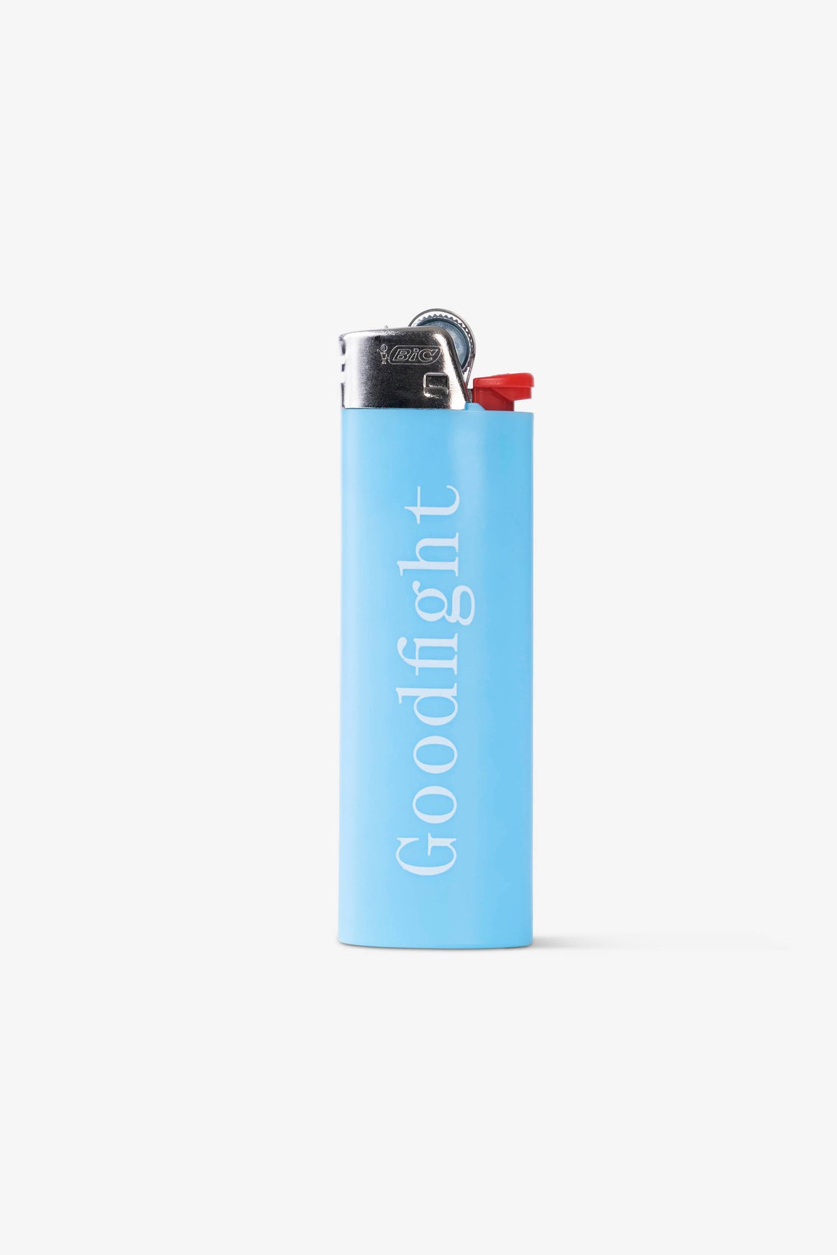 Goodfight Core Logo Bic Lighter Light Blue