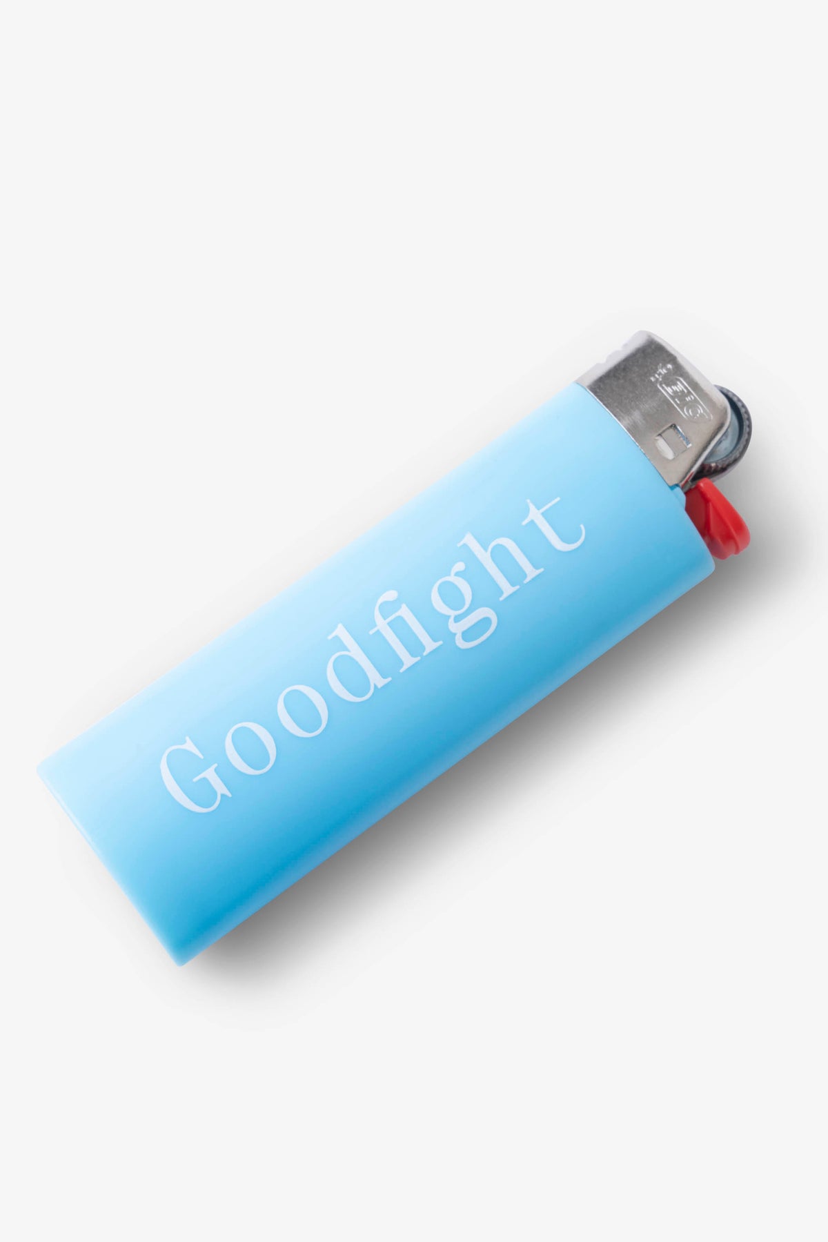 Goodfight Core Logo Bic Lighter Light Blue