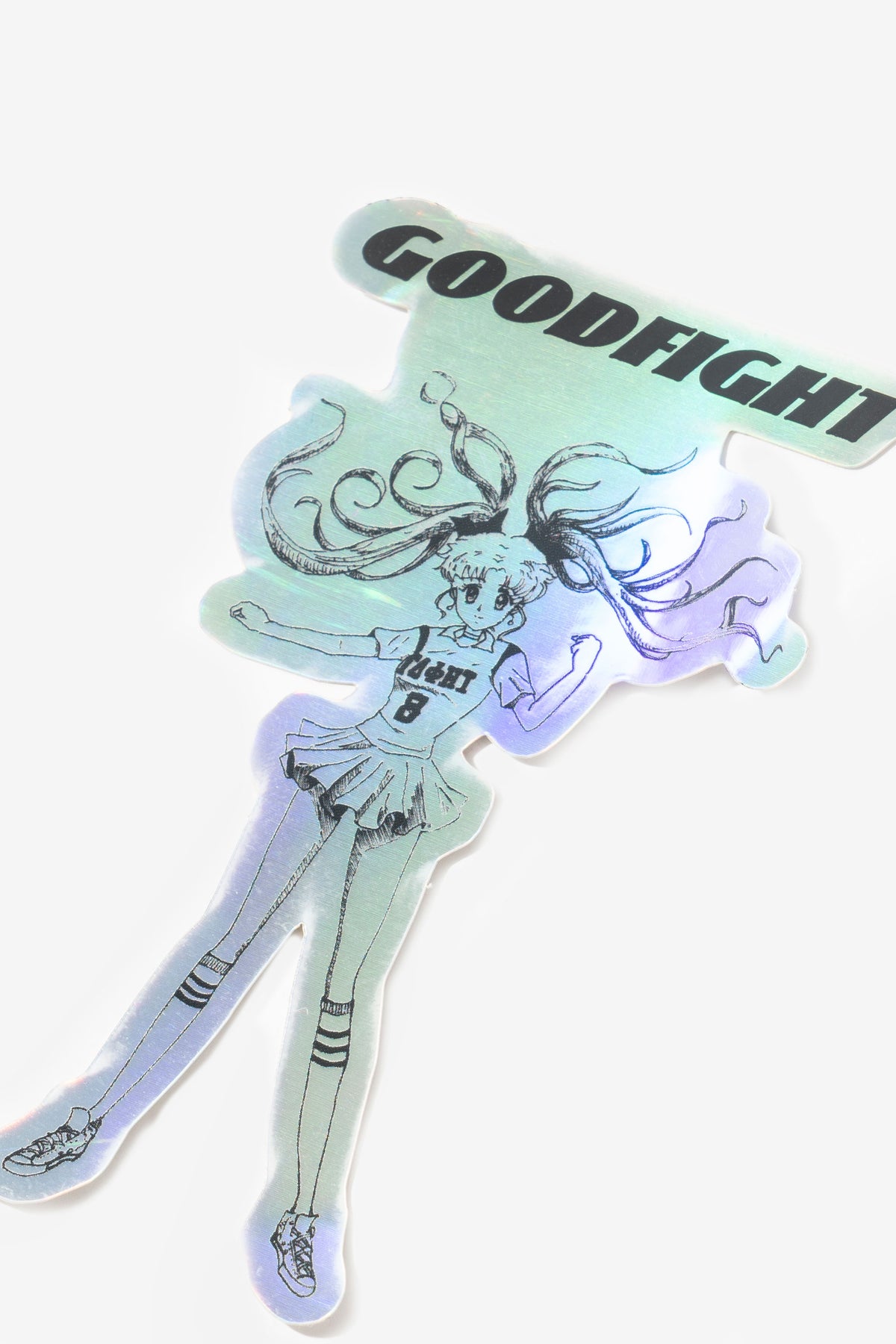 Power Girl Sticker Holographic