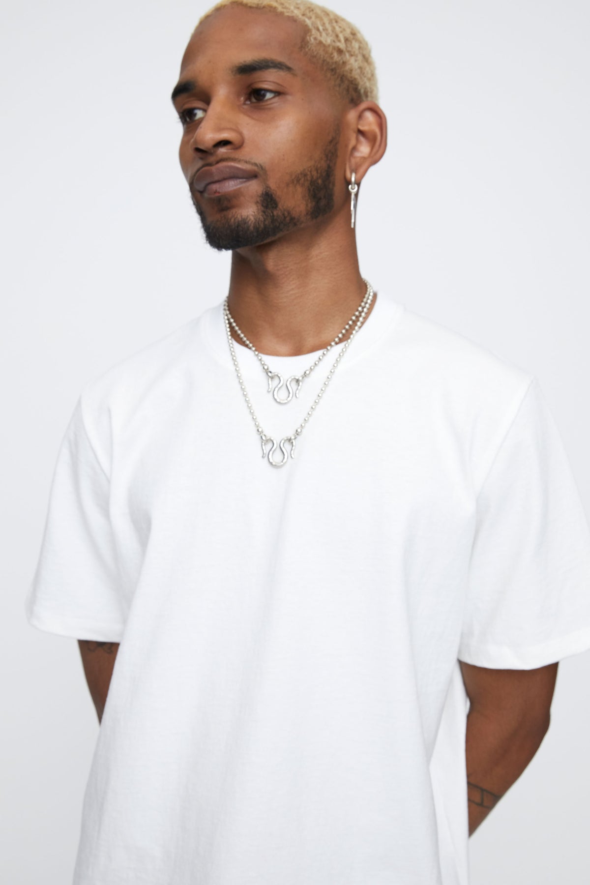 Good Art Hlywd for Goodfight Clasp & Ball Necklace