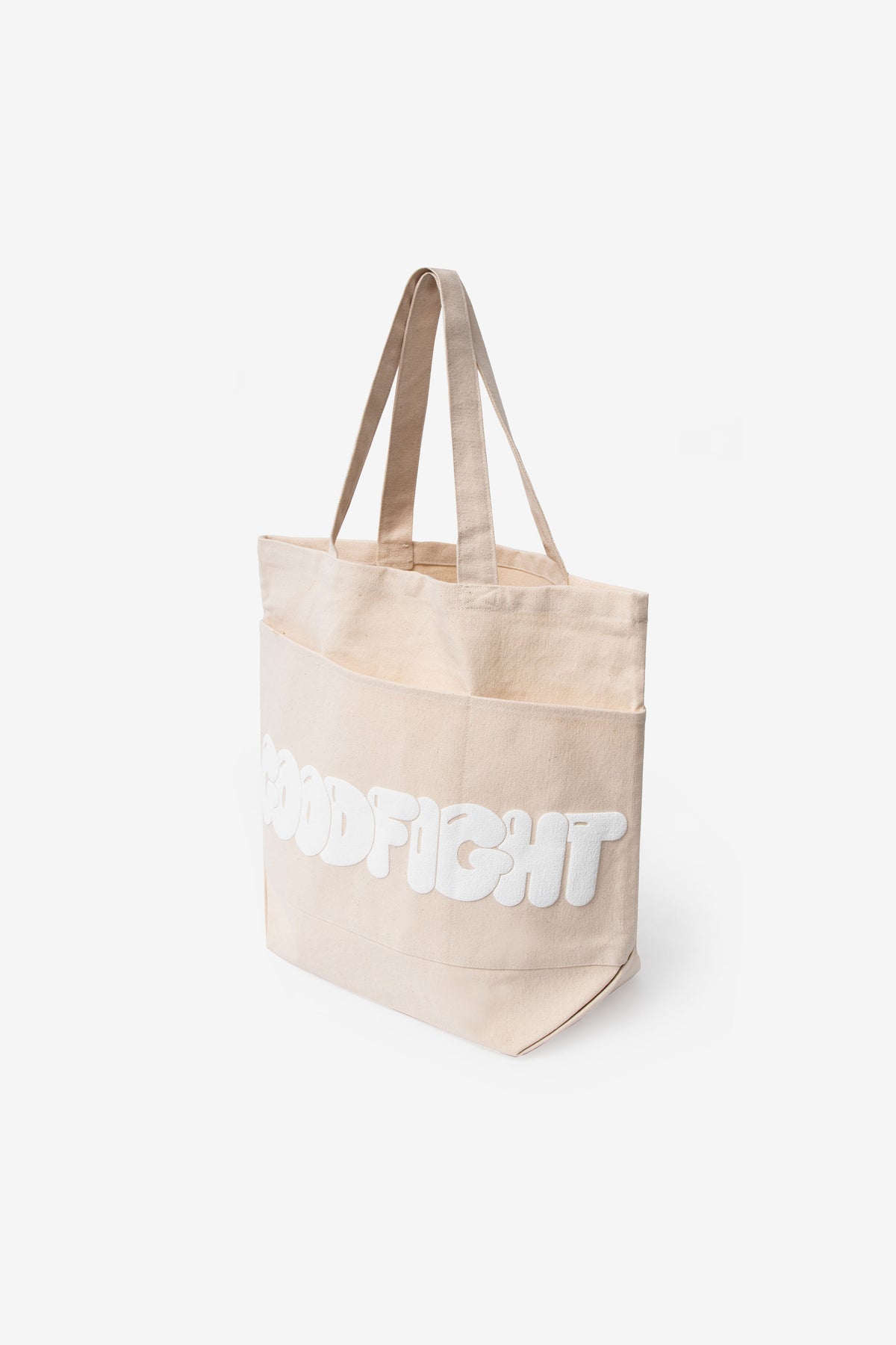 Goodfight Good Tote - White Puff